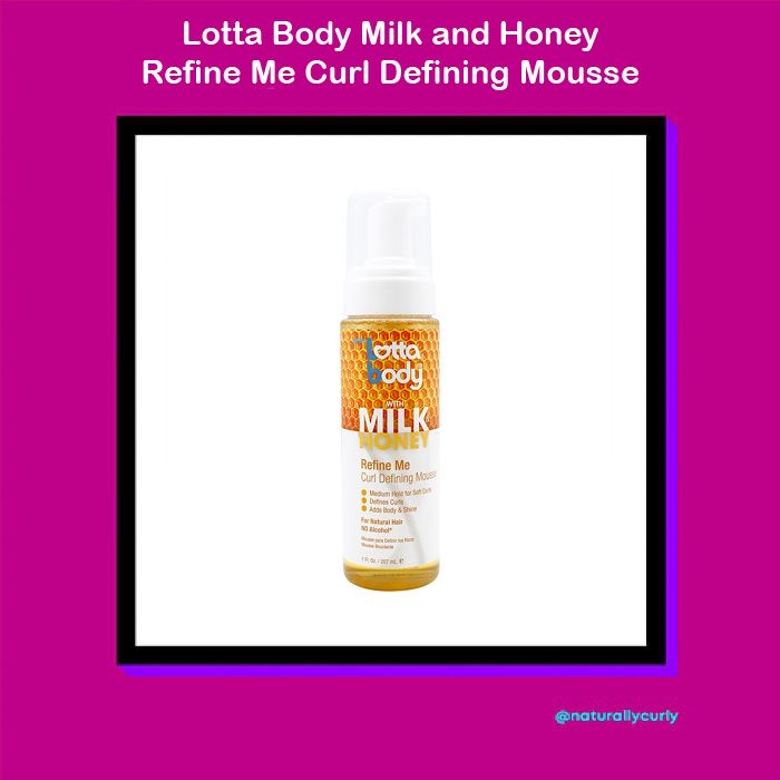I Tried the Lottabody Milk & Honey Refine Me Curl Defining Mousse