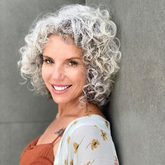 These Women Ditched the Hair Dye to Embrace Their Gray Curly Hair 