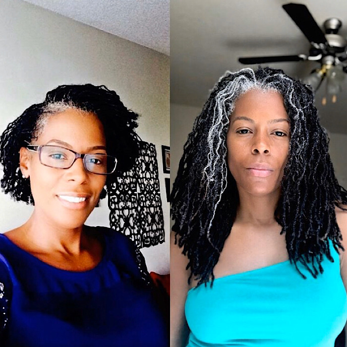 Texture Tales Keisha on Embracing Her Grey Locs