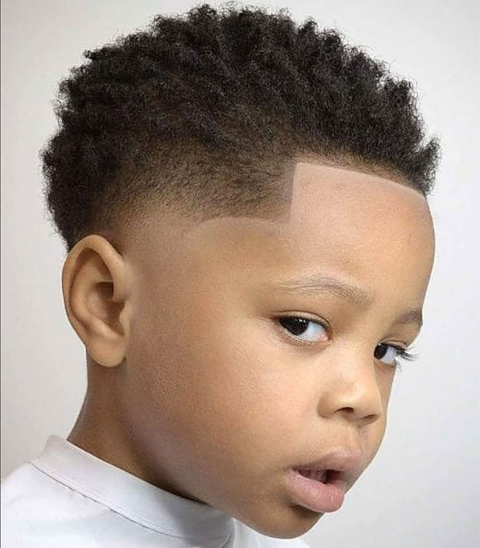 Young Man And Boy With Mohawk Hairstyles Stock Photo | Adobe Stock
