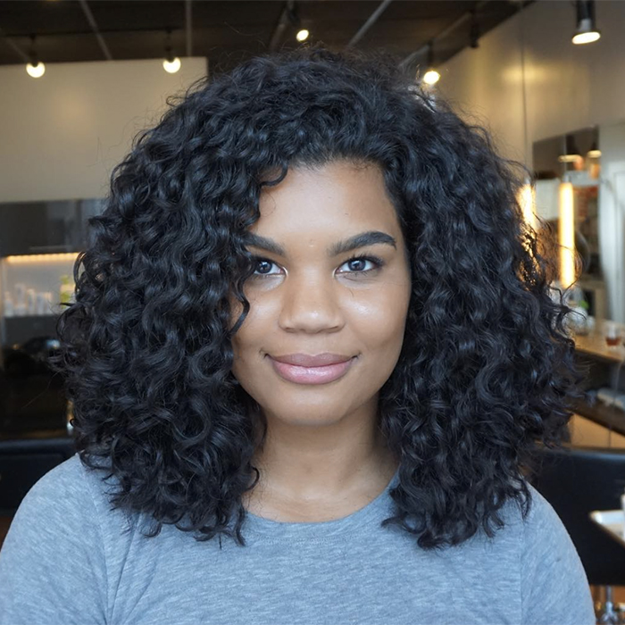 Curly Hairstyles for Round Faces
