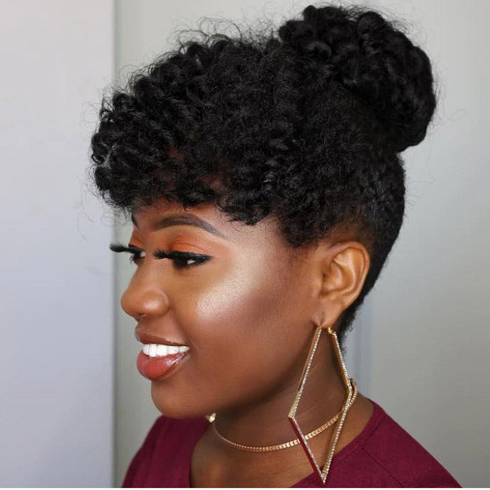 17 Gorgeous Natural Hairstyles That Are Easy To Do On Short Hair