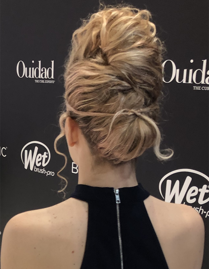 3 Holiday Updos for Curly Hair That are Quick & Easy