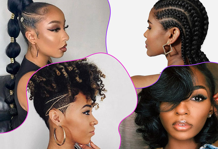 40 Simple & Easy Natural Hairstyles for Black Women